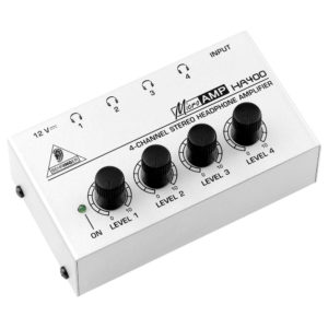 Shop BEHRINGER HA 400 4 Channel Stereo Headphone Amplifier online in Muscat and all Oman | cleopatraweb.com