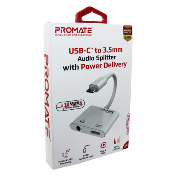 PROMATE USB C TO 3.5MM CONNECTOR -7069