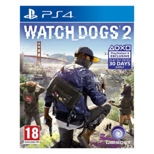 SONY PS4 WATCH DOGS 2 GAME CD
