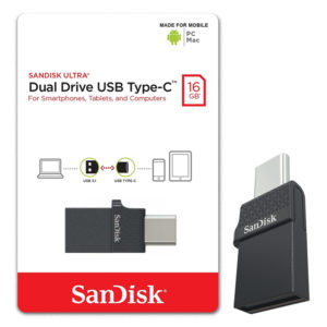 SANDISK TYPE C MINI FLASH DRIVE 16 GB-0