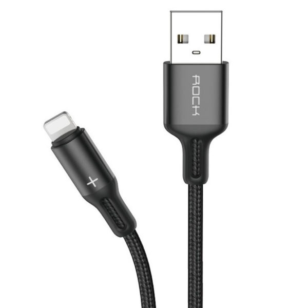 ROCK R2 Lightning Metal Braided USB CABLE-0