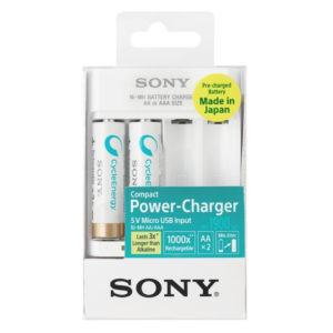 Sony BCG34HHU2K Compact Universal Charger 1900mAh-0