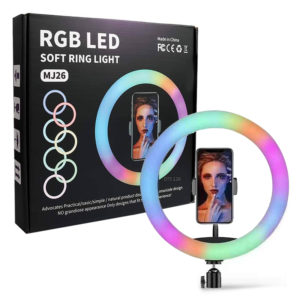 RGB LED SOFT RING LIGHT MJ26-0