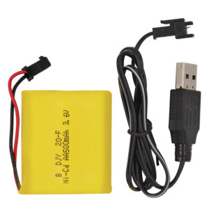 Rechargeable Toy Battery Ni Cd AA500mAh 3.6V-0
