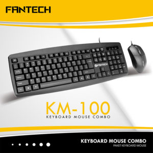 FANTECH KM 100 Keyboard Mouse Combo -0