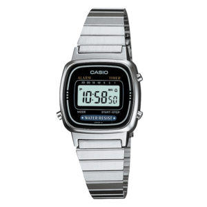 Casio 3191 LA670 SS Back Water Resistant Watch-0