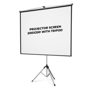 Projector Screen 200X200 With Tripod-0