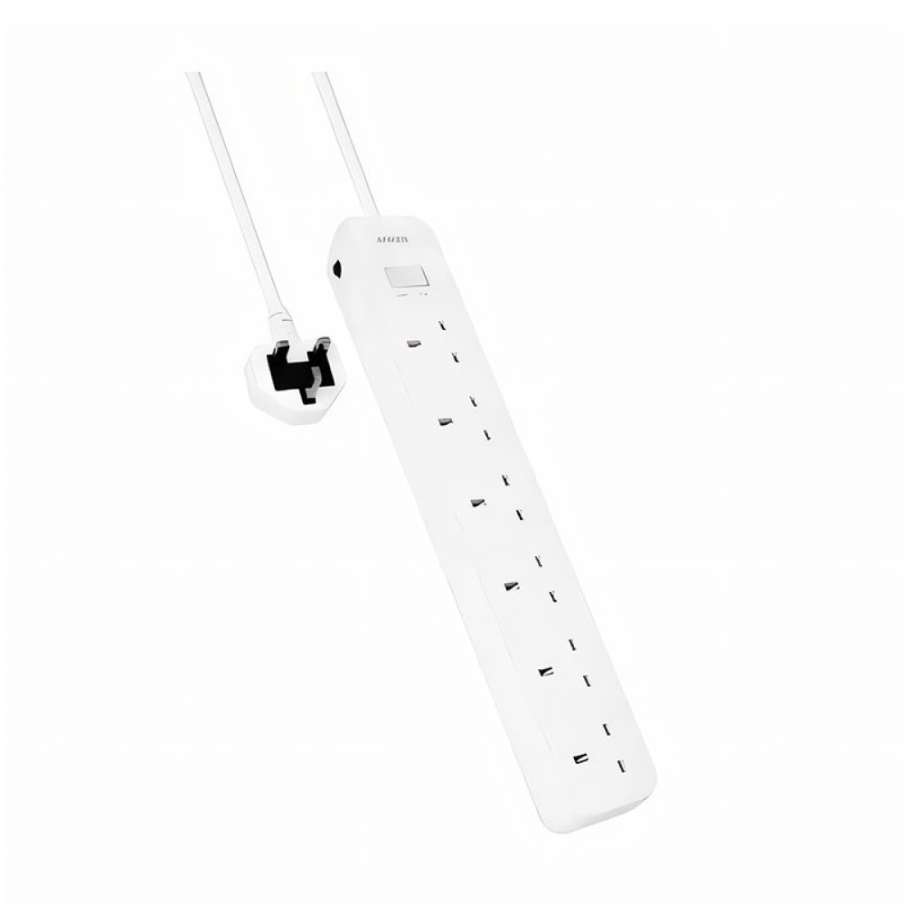 Anker Power Strip 6 In 1 Power Extension 6 Ac Out A91F3K21