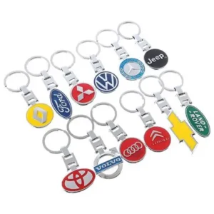 Branded Car Keychain