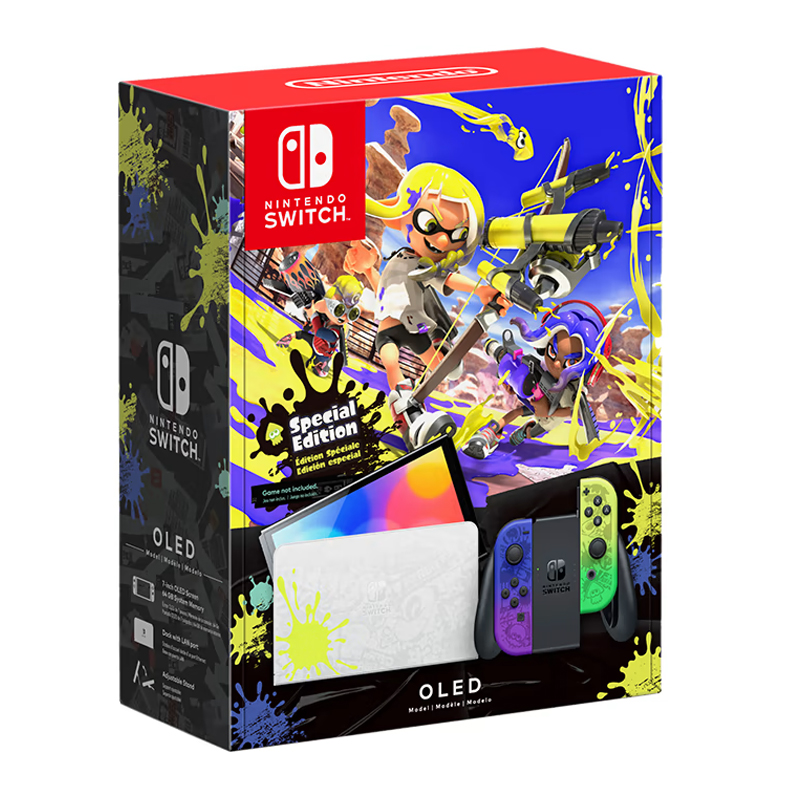 Nintendo Switch Oled Splatoon 3 Edition 64GB Console - Image 2