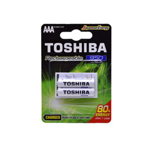 Toshiba 2Xaaa 1.2V 950Mah Rechargeable Battery