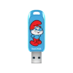 Sandisk Flash Drive Usb Smurfs 128gb