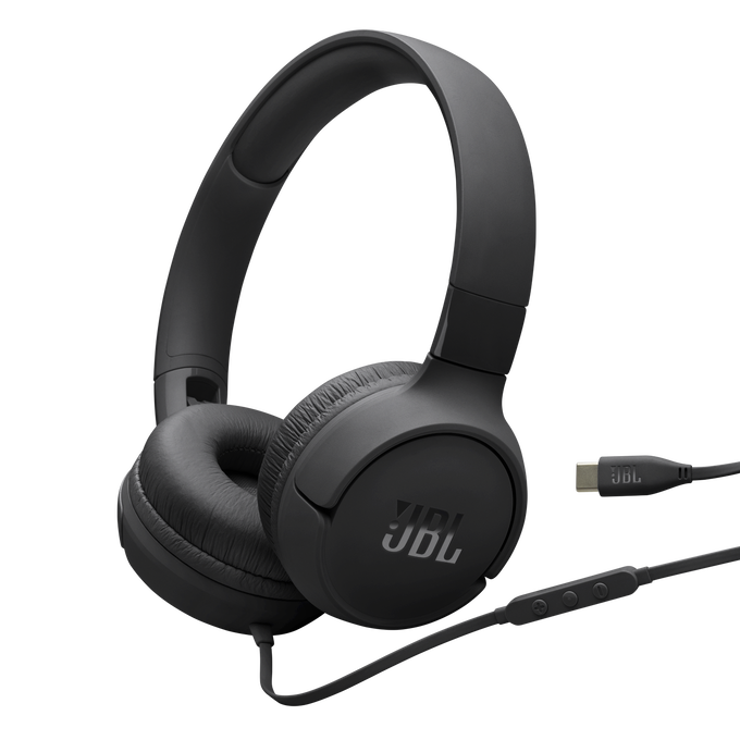 Jbl Wired Headset Tune 520C Usb C Black