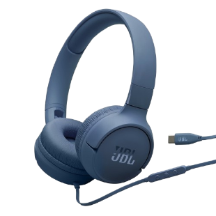 Jbl Wired Headset Tune 520C Usb C Blue